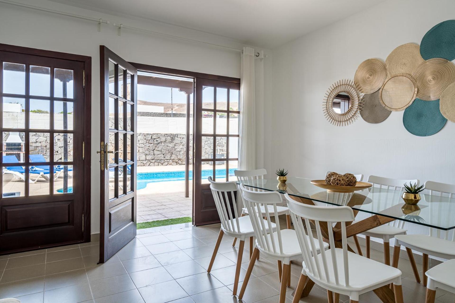 Villablanca Mar Heated Private Pool In A Charming Retreat Of Serenity Willa Playa Blanca (Lanzarote)